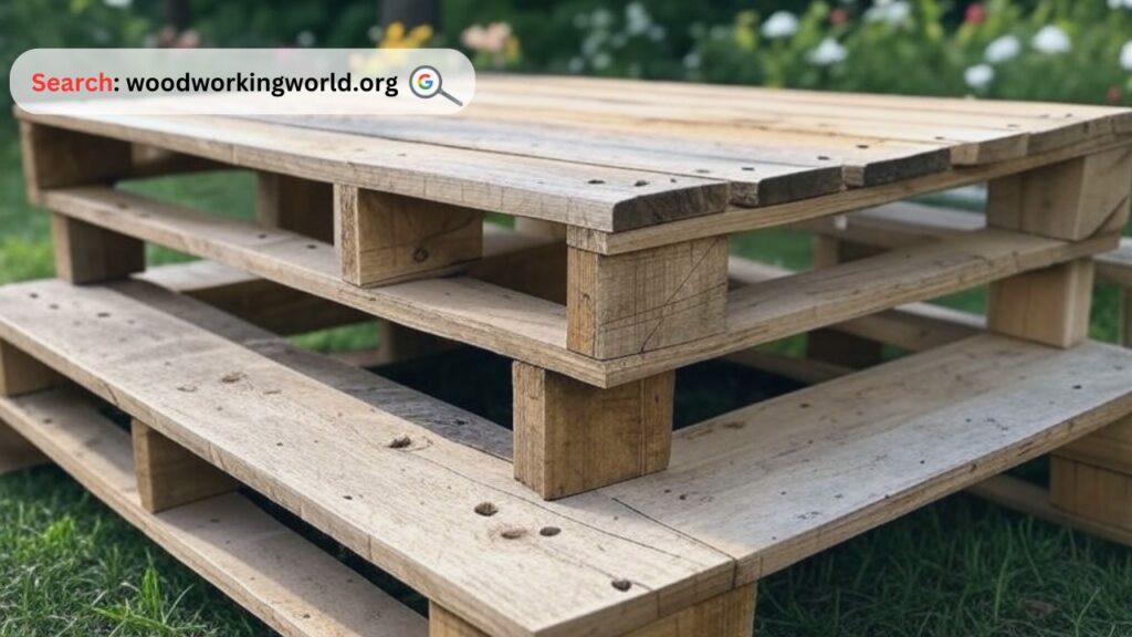 Pallet woodworking projects for creative and rustic designs