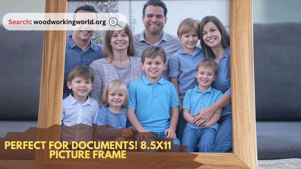 Perfect for Documents! 8.5x11 Picture Frame