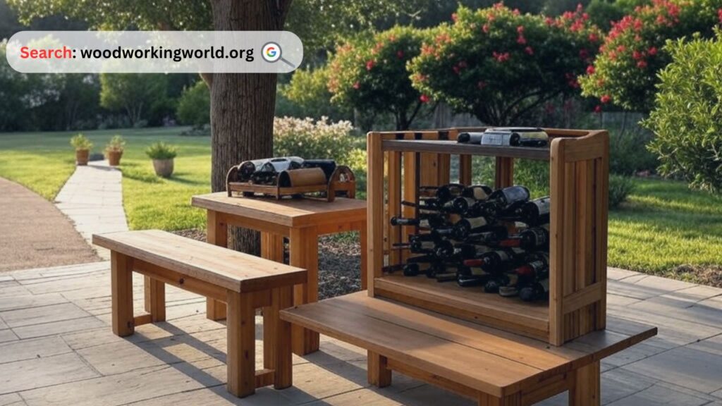 Perfect outdoor wood benches for any backyard