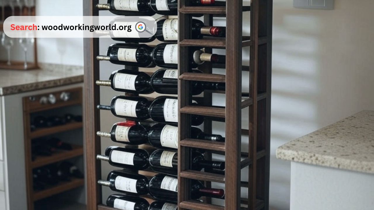 Perfect small wine rack for limited space