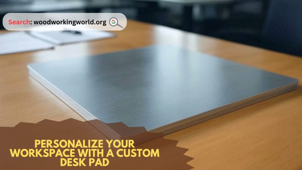 Personalize Your Workspace with a Custom Desk Pad