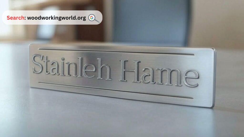 Professional & Personalized: Desk Name Plates