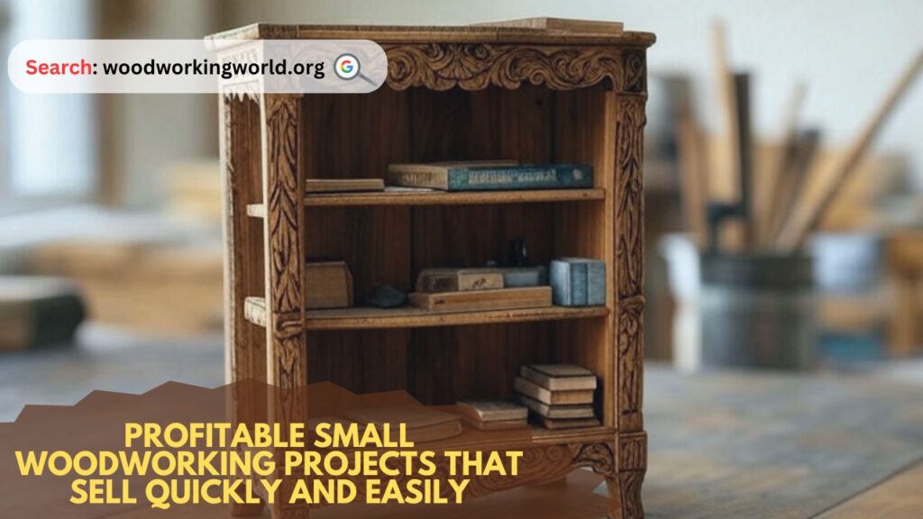 Profitable small woodworking projects that sell quickly and easily