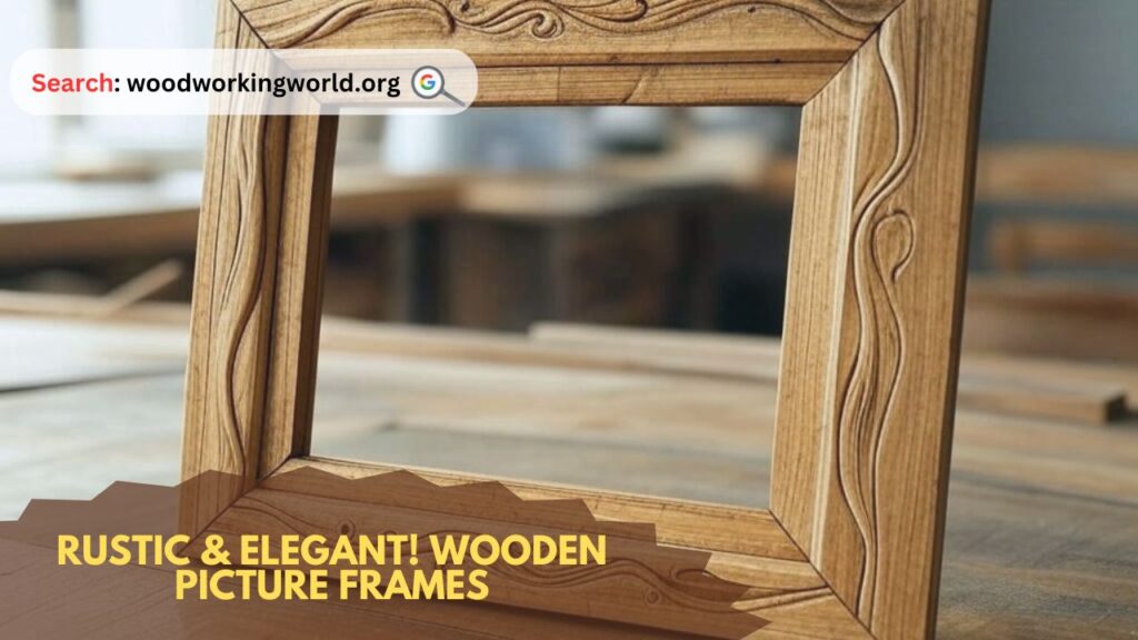 Rustic & Elegant! Wooden Picture Frames