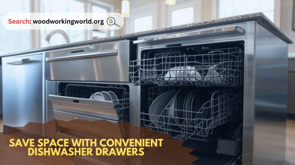 Save Space with Convenient Dishwasher Drawers