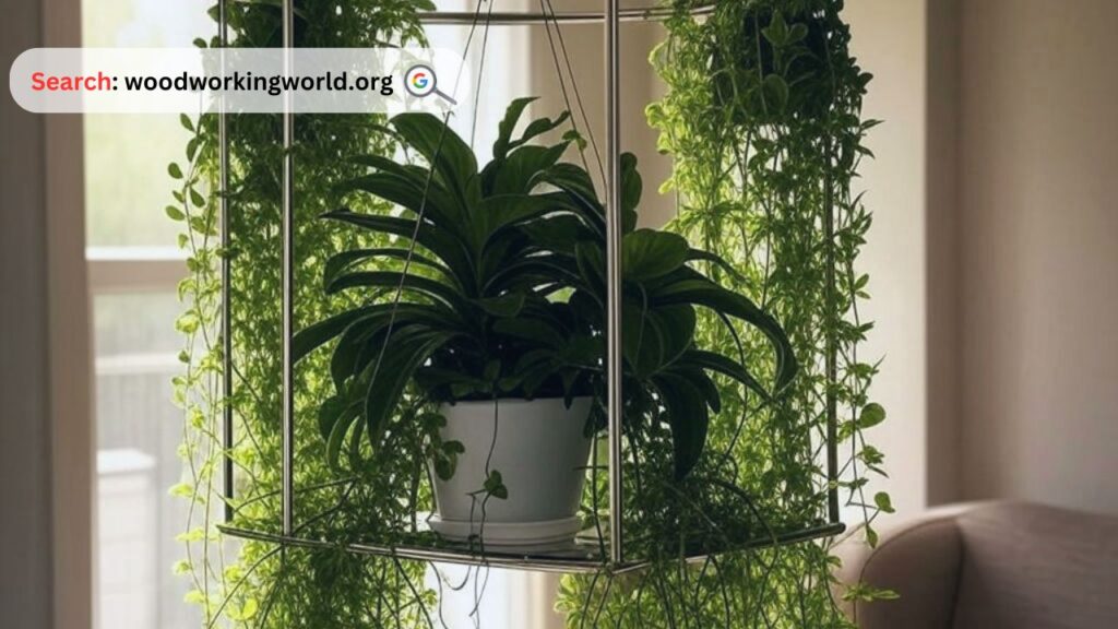 Save Space with a Hanging Plant Stand