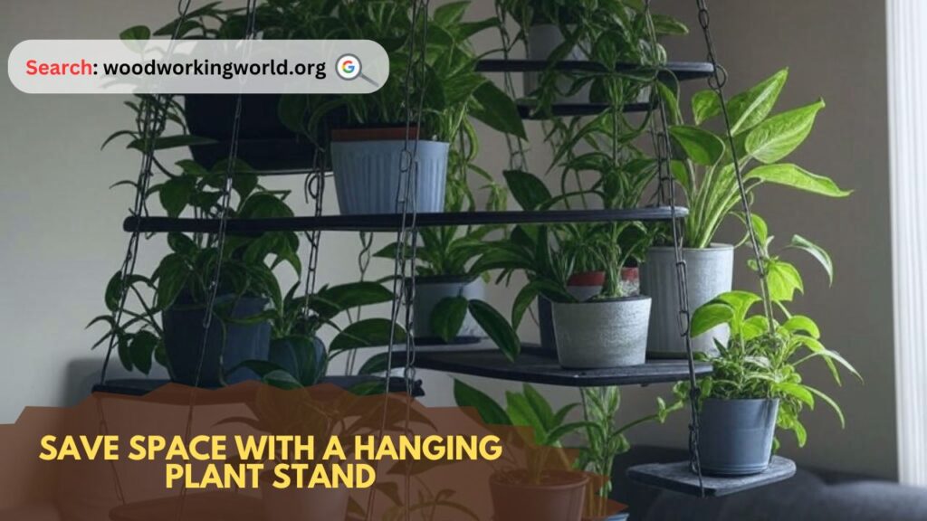 Save Space with a Hanging Plant Stand