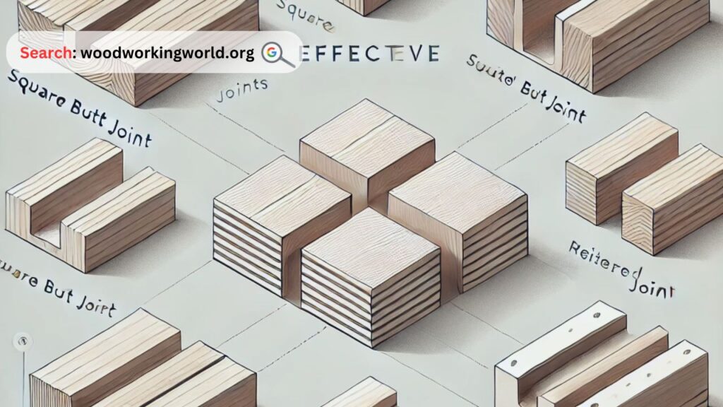 Simple yet effective woodworking butt joints for beginners