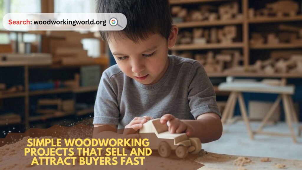Simple woodworking projects that sell and attract buyers fast