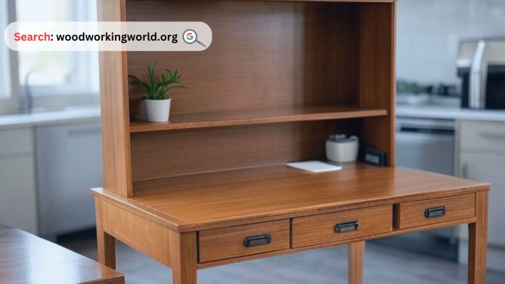 Small Space? Try a Mini Secretary Desk with Hutch