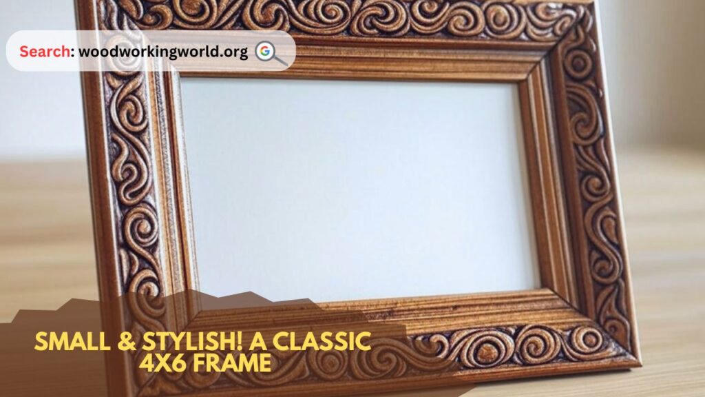 Small & Stylish! A Classic 4x6 Frame