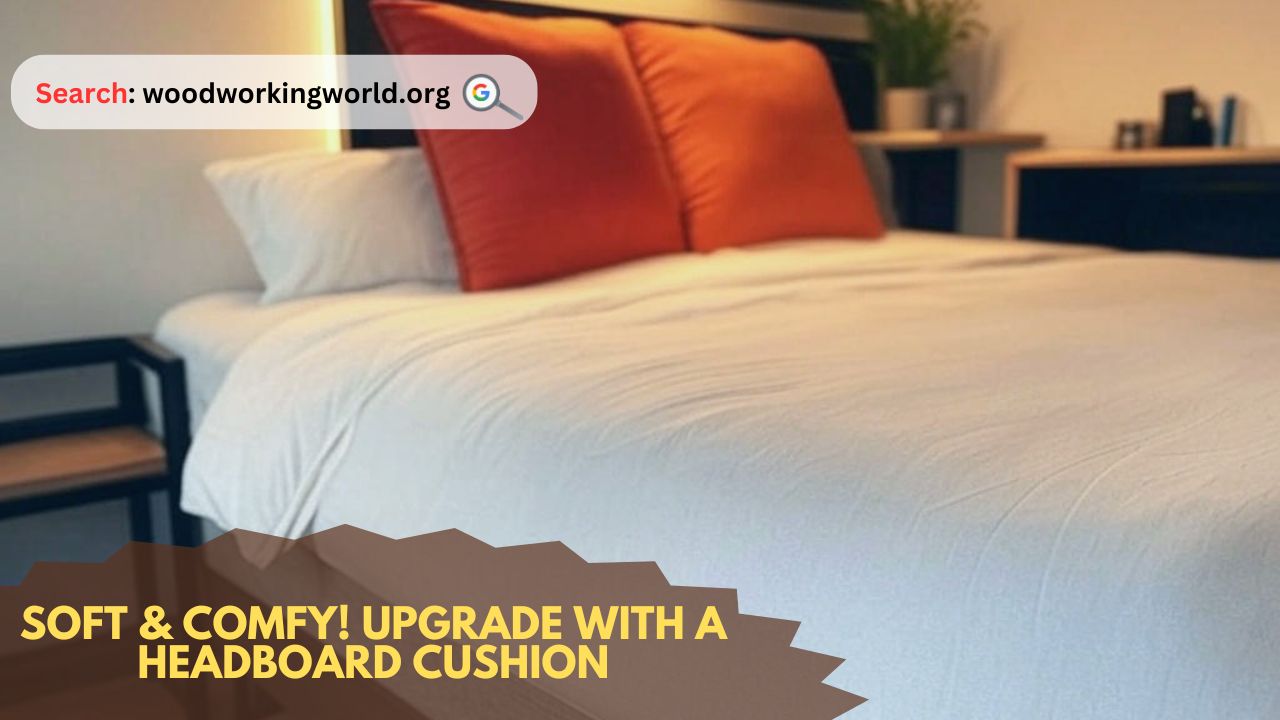 Soft & Comfy! Upgrade with a Headboard Cushion