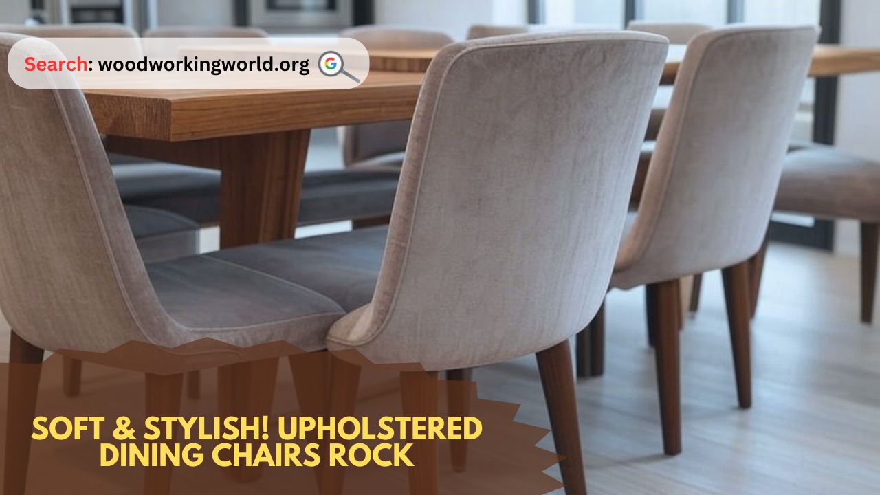 Soft & Stylish! Upholstered Dining Chairs Rock