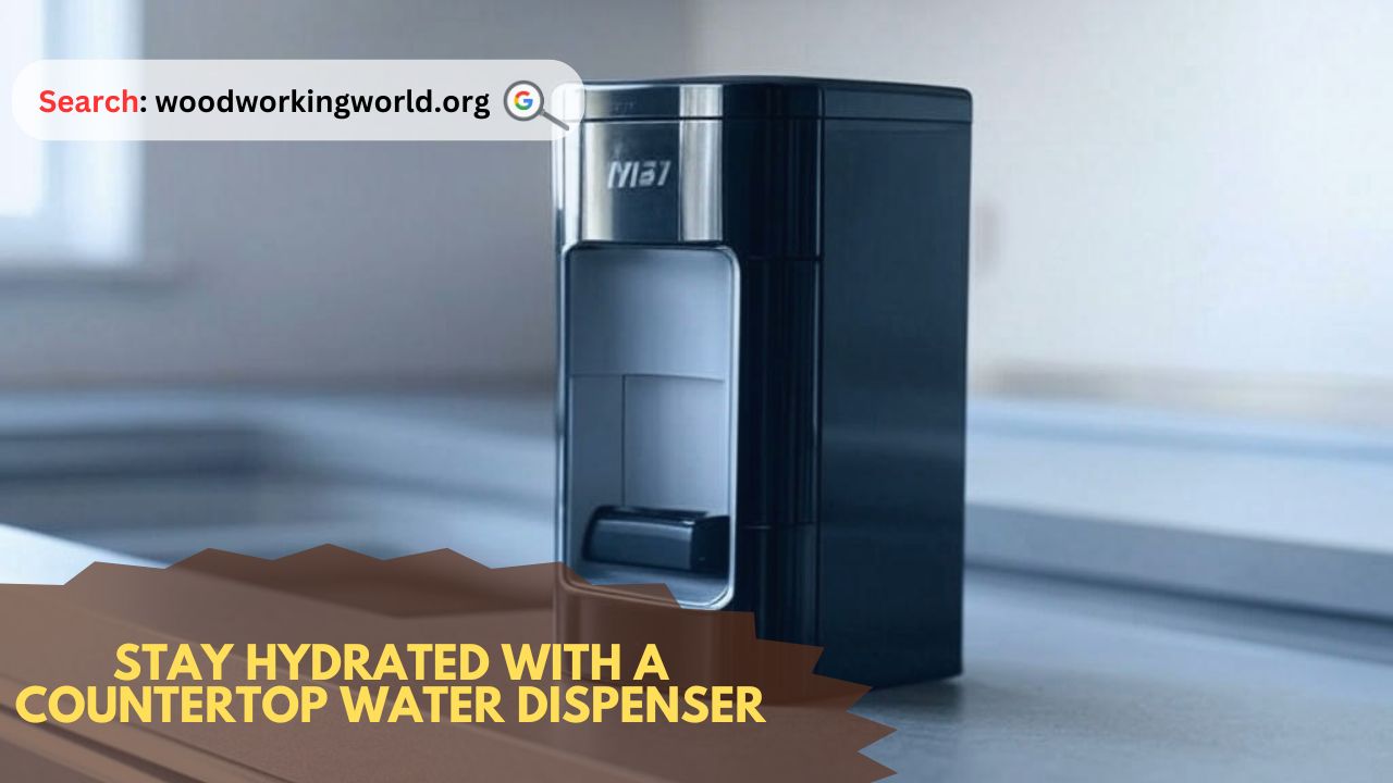 Stay Hydrated with a Countertop Water Dispenser