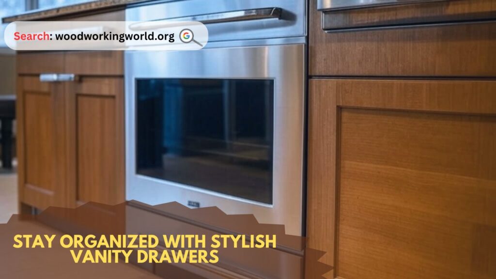 Stay Organized with Stylish Vanity Drawers