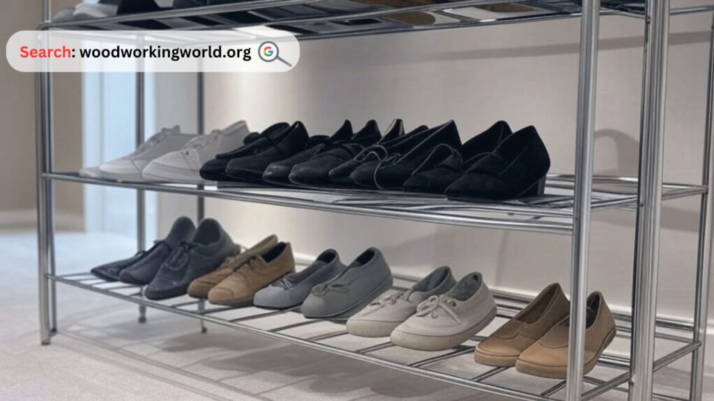 Strong & Sleek! Metal Shoe Rack Upgrade