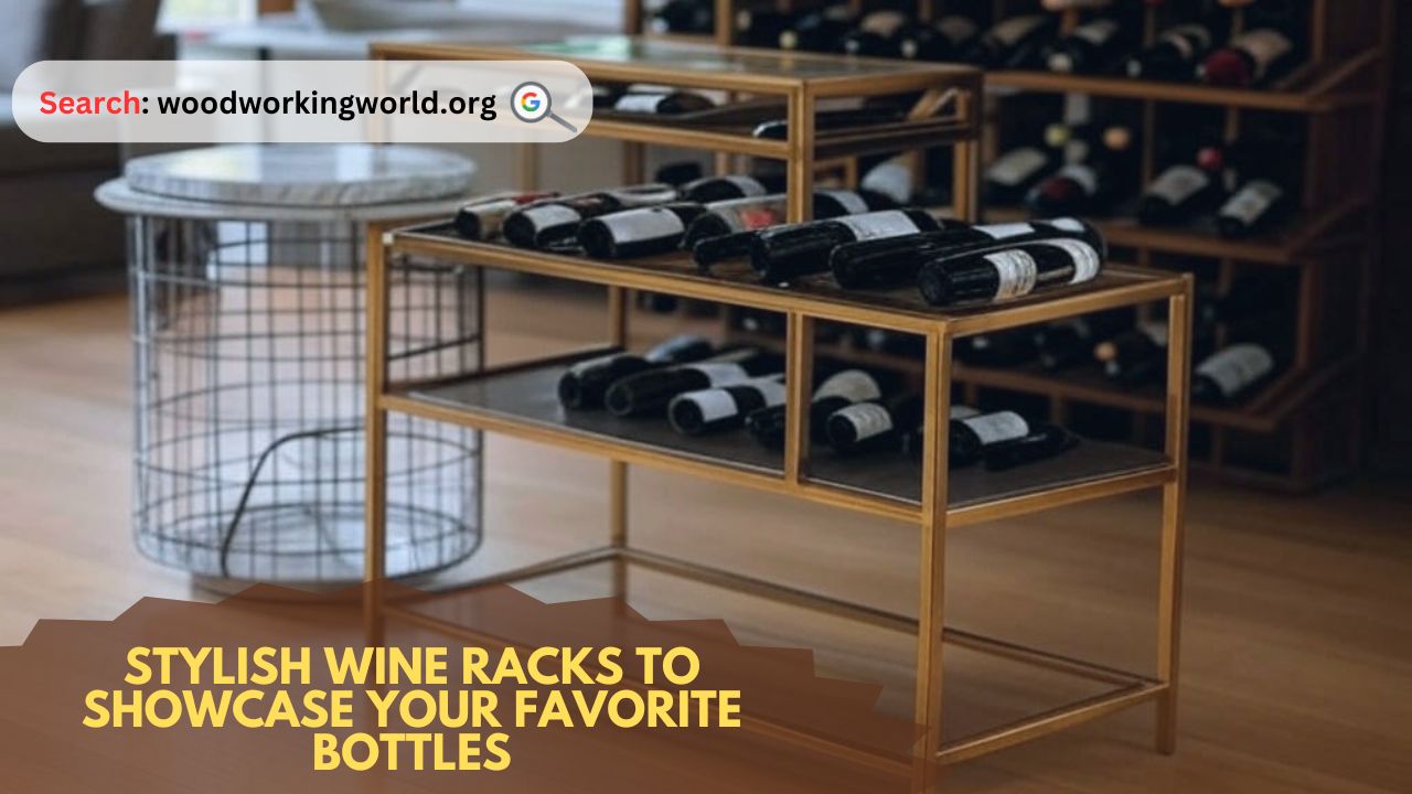 Stylish wine racks to showcase your favorite bottles