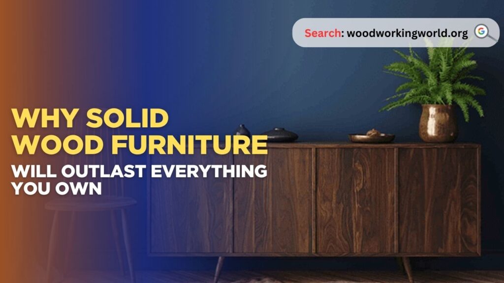 Why Solid Wood Furniture Will Outlast Everything You Own