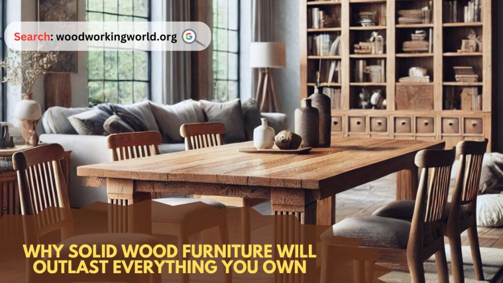 Why Solid Wood Furniture Will Outlast Everything You Own