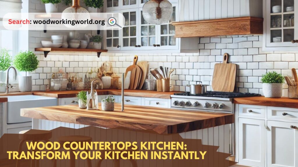 Wood Countertops Kitchen: Transform Your Kitchen Instantly