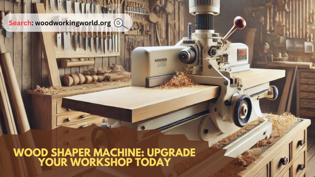 Wood Shaper Machine: Upgrade Your Workshop Today