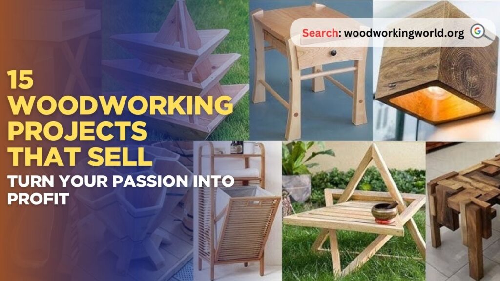 15 Woodworking Projects That Sell: Turn Your Passion Into Profit