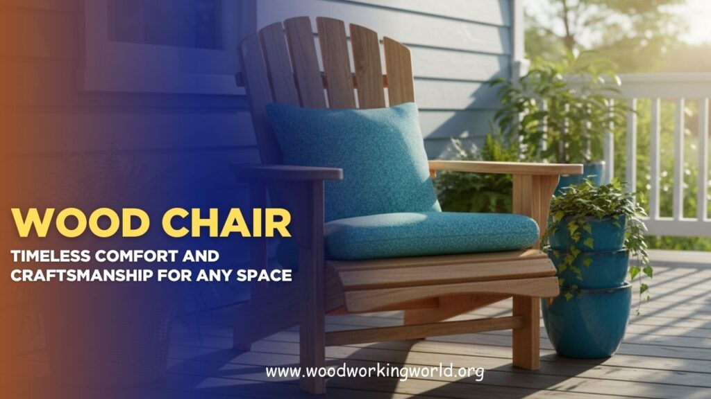 Wood Chair: Timeless Comfort and Craftsmanship for Any Space