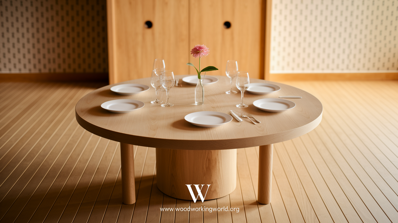 Round Wood Dining Table: A Stylish and Functional Choice for Every Dining Room