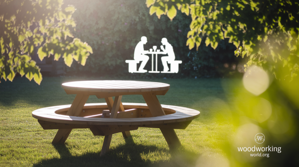 Round Wood Picnic Table: The Stylish & Functional Choice for Outdoor Spaces
