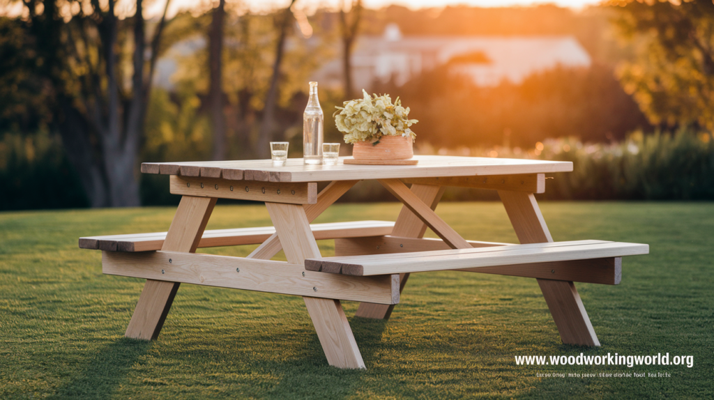 Outdoor Wood Picnic Table: Timeless Style Meets Backyard Functionality