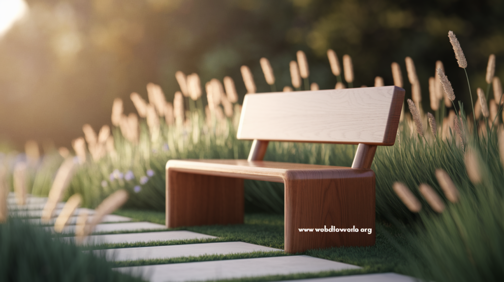 Small Wooden Bench: Big Style in a Compact Design