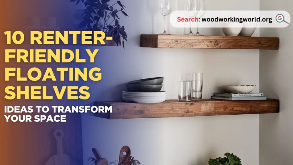 10 Renter-Friendly Floating Shelves Ideas to Transform Your Space