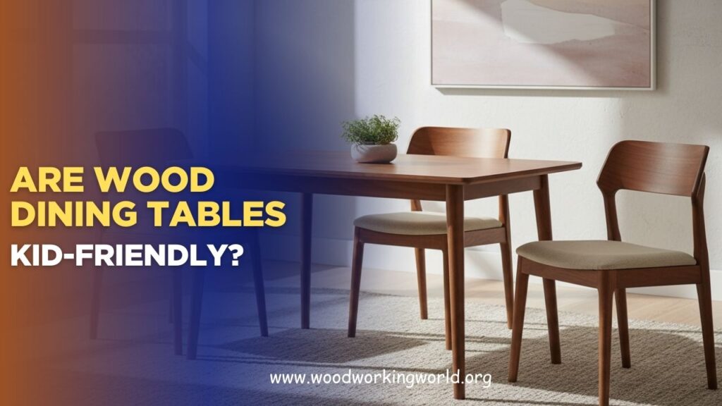 Are wood dining tables kid-friendly? (Updated 2026)