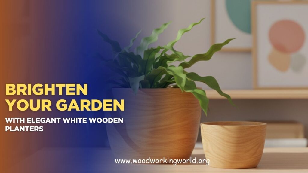 Brighten your garden with elegant white wooden planters (Updated 2026)