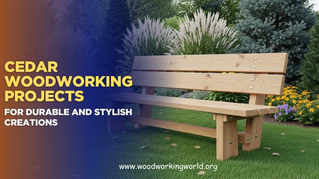 Cedar woodworking projects for durable and stylish creations (Updated 2026)