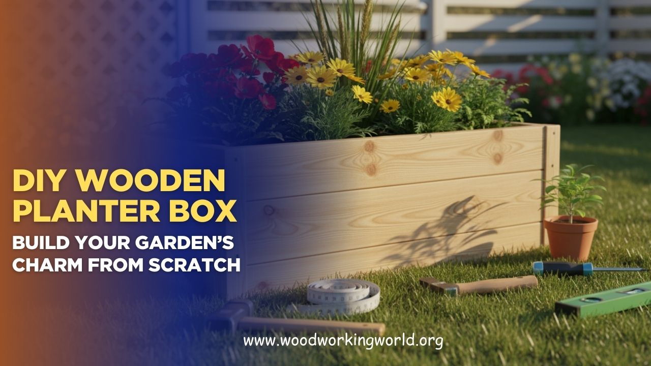 DIY Wooden Planter Box: Build Your Garden’s Charm from Scratch (June ...