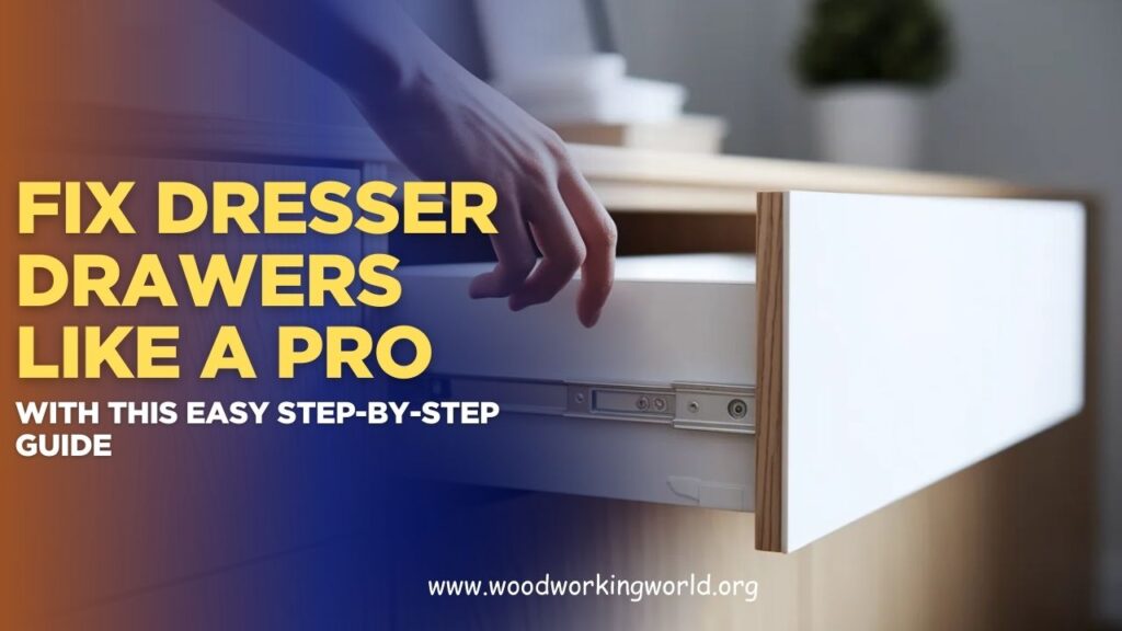 Fix Dresser Drawers Like a Pro with This Easy Step-by-Step Guide (Updated 2026)