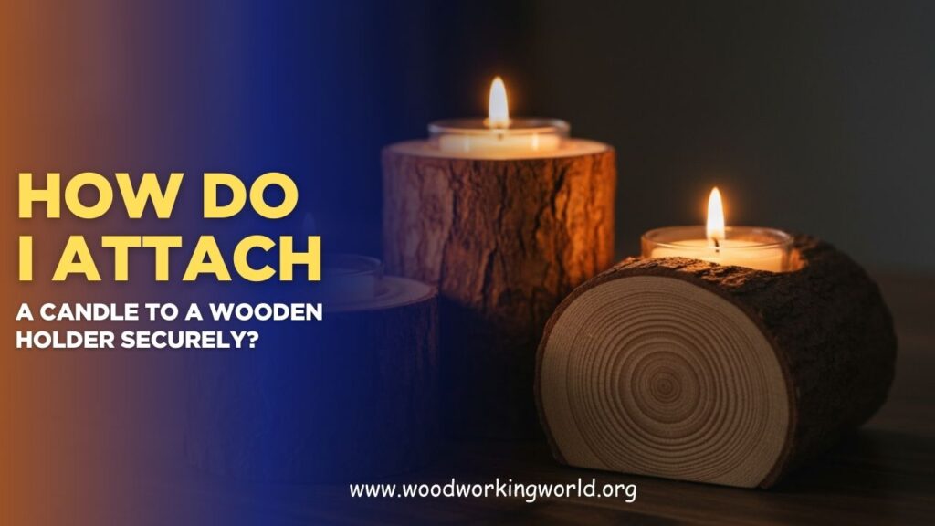 How do I attach a candle to a wooden holder securely? (Updated 2026)