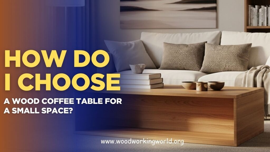 How do I choose a wood coffee table for a small space? (Updated 2026)