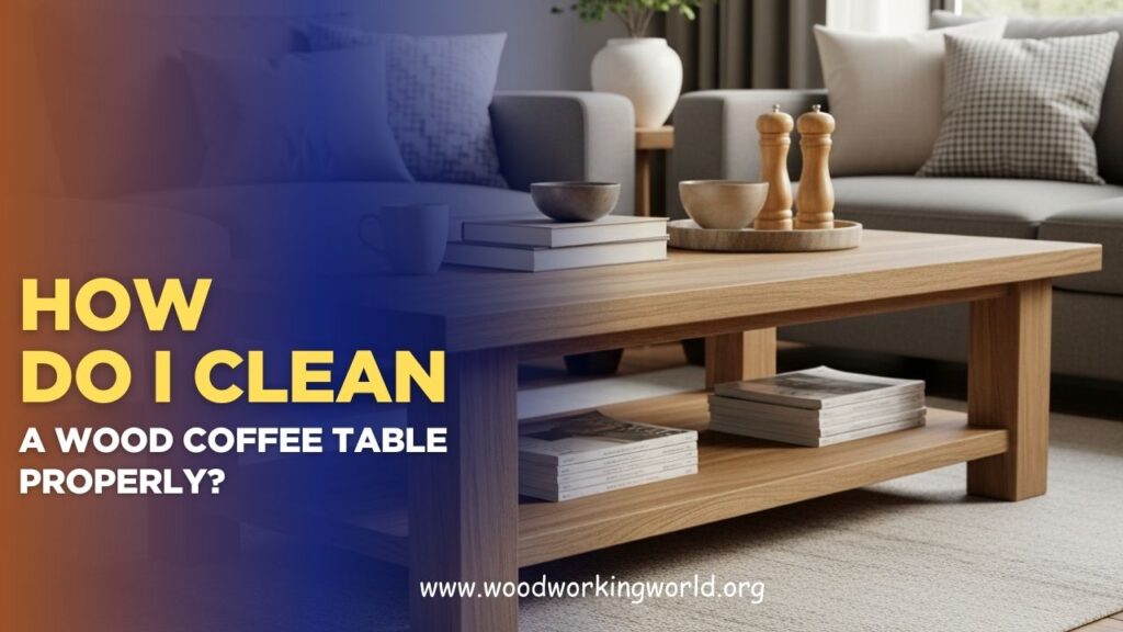 How do I clean a wood coffee table properly? (Updated 2026)