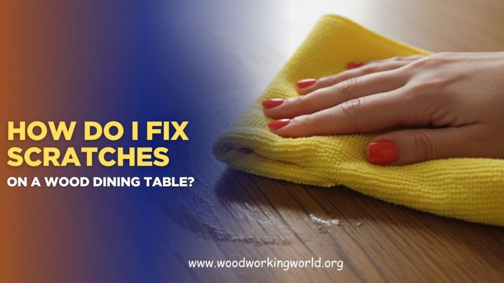 How do I fix scratches on a wood dining table? (Updated 2026)