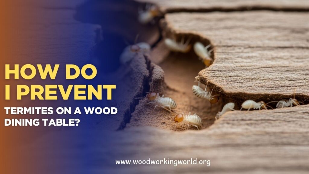How do I prevent termites on a wood dining table? (Updated 2026)