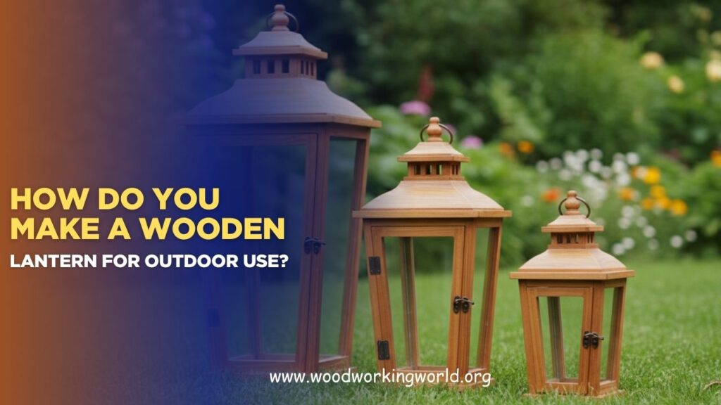 How do you make a wooden lantern for outdoor use? (Updated 2026)