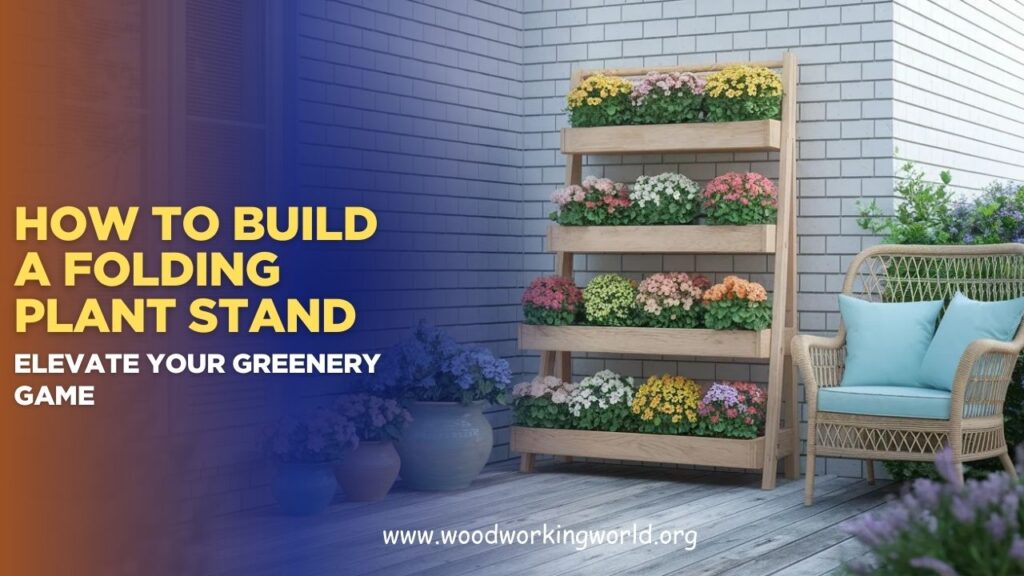 How to Build a Folding Plant Stand: Elevate Your Greenery Game (Updated 2026)