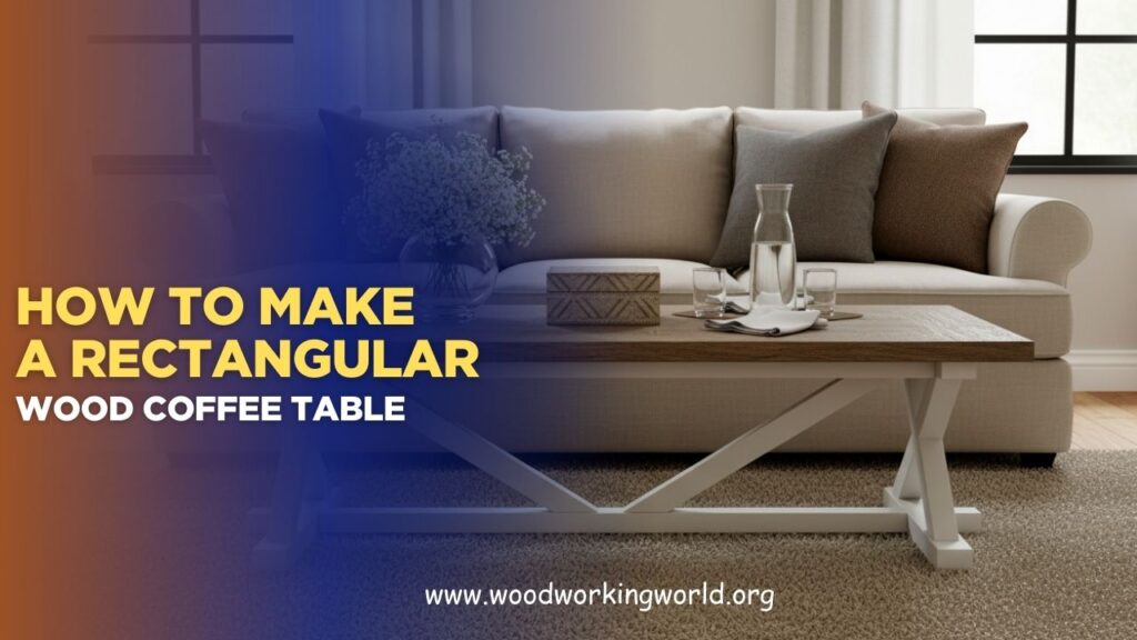 How to Make a Rectangular Wood Coffee Table (Updated 2026)