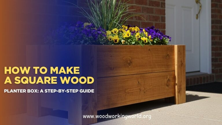 How to Make a Square Wood Planter Box: A Step-by-Step Guide (July 2026)