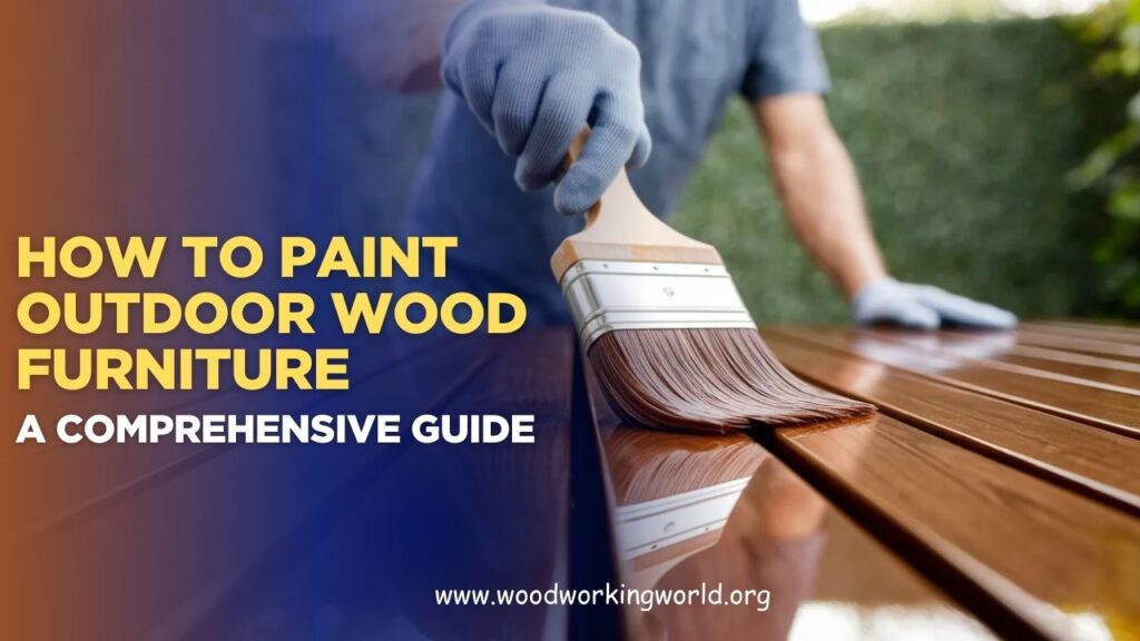 How to Paint Outdoor Wood Furniture: A Comprehensive Guide (Updated 2026)