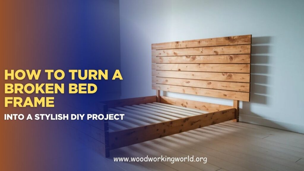 How to Turn a Broken Bed Frame into a Stylish DIY Project (Updated 2026)