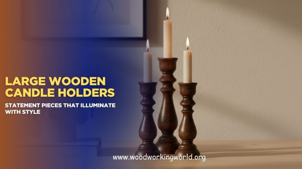 Large Wooden Candle Holders: Statement Pieces That Illuminate with Style (Updated 2026)