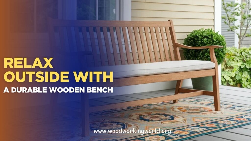 Relax outside with a durable wooden bench (Updated 2026)